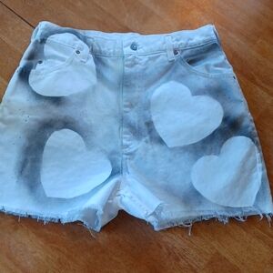 Vintage Lee high-waisted shorts women's size 16 one of a kind